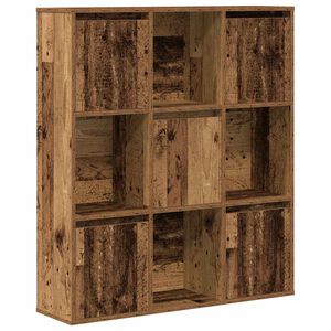 vidaXL Regał, stare drewno, 89x24x101,5 cm, materiał drewnopochodny