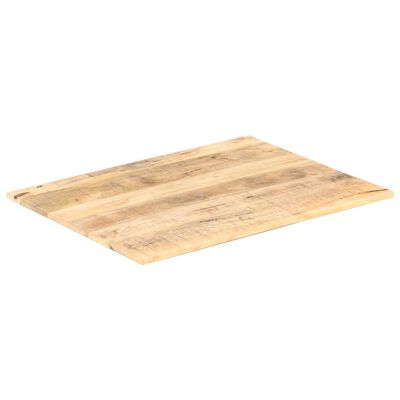 vidaXL Blat stołu, lite drewno mango, 15-16 mm, 90x70 cm