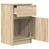 vidaXL Szafka nocna Sonoma Oak 39x35x65 cm Drewno klejone