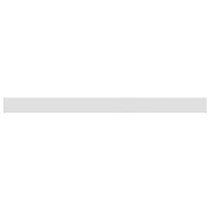vidaXL Parapet okienny Biały 140 x 15 x 4,5 cm PVC