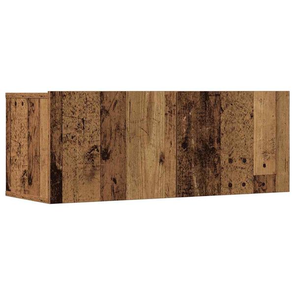 vidaXL 7-cz. zestaw szafek TV, stare drewno, materiał drewnopochodny