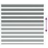 vidaXL Roleta zebra, ciemnoszara, szerokość tkaniny 150,9cm, poliester