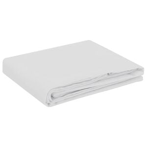 vidaXL Obrus stołowy Kwadrat Biały 90 x 90 cm Poliester