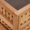 vidaXL Szafka nocna, 34x34x34 cm, drewno orzecha włoskiego