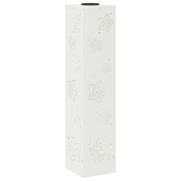 vidaXL Słoneczna LED lampa na ścieżkę 2 pcs Biały