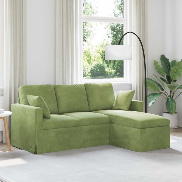 vidaXL Sofa Jasnozielony
