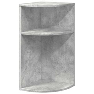 vidaXL Stolik końcowy Betonowy szary 29,6 x 29,6 x 60 cm