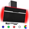 vidaXL Okap kuchenny LED RGB, 60 cm, stal nierdzewna i hartowane szkło