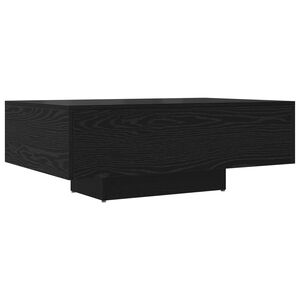vidaXL Stolik kawowy Czarny Dąb 85 x 55 x 31 cm