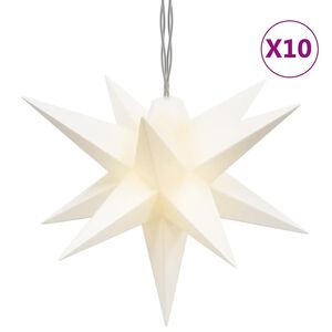 vidaXL Sznur świecących lampek, 10 LED, białe, 10 cm