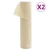 vidaXL Agrowł&oacute;knina okryciowa, 2 rolki, 70 g/m&sup2;, 50x1,6 m