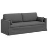 vidaXL Sofa 2 pcs Ciemnoszary