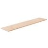 vidaXL P&oacute;łka, 100x20x1,5 cm, surowe lite drewno dębowe