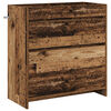 vidaXL Szafka pod zlewem w łazience Stare drewno 78,5 x 37,5 x 81 cm