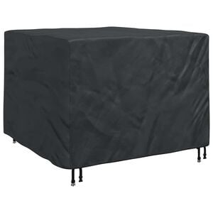 vidaXL Pokrowiec na meble Czarny 135 x 135 x 90 cm Tkanina Oxford 600D