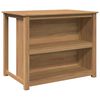 vidaXL Wyspa kuchenna PANAMA, 112x77x90 cm, lite drewno sosnowe