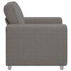 vidaXL Sofa Fotel Jasnoszary 100x77x82 cm Tkanina sztruksowa