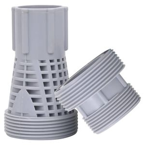 vidaXL Złącza do węża basenowego, 2 szt., plastik