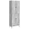 vidaXL Zestaw szafek 2 pcs Szary Sonoma Drewno inżynieryjne