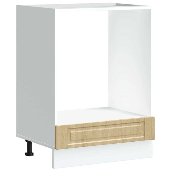 vidaXL Szafka piekarnikowa Porto, dąb sonoma, materiał drewnopochodny