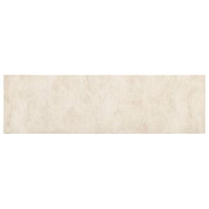 vidaXL Dywan kuchenny beton kremowy 150 x 45 cm 100% poliamid
