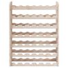 vidaXL Stojak na wino, 67,5x25x87 cm, lite drewno sosnowe