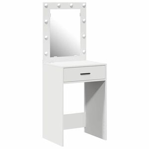 vidaXL Toaletka Biały 50 x 41 x 135 cm Drewno inżynieryjne