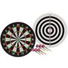 Abbey Darts Dwustronna tarcza do darta + 2 zestawy rzutek 52AZ-UNI-Uni