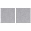 vidaXL Stopień 2 szt. 30 x 30 cm Srebrny Aluminium Kwadrat