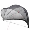 vidaXL Kopuła basenowa 500 x 500 x 236 cm Poliester 185T z powłoką PU