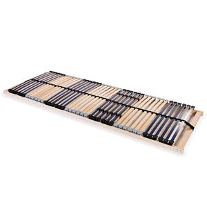 vidaXL Stelaż do ł&oacute;żka z 42 listwami, 7 stref, 70 x 200 cm