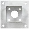 vidaXL Podstawy słup&oacute;w, 4 szt., galwanizowany metal, 81 mm