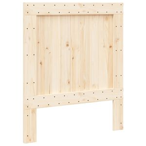 vidaXL Wezgłowie ł&oacute;żka, 80x104 cm, lite drewno sosnowe