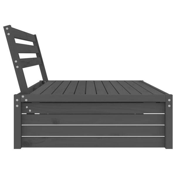 vidaXL Sofa środkowa do ogrodu, 120x80 cm, lite drewno sosnowe