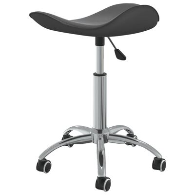 vidaXL Obrotowe krzesła stołowe, 6 szt., szare, sztuczna skóra