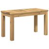 vidaXL Stolik kawowy Biały 60,5 x 30 x 36 cm Lite Drewno Akacji