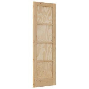 vidaXL Drzwi wewnętrzne 61 x 198,5 cm sklejka naturalny