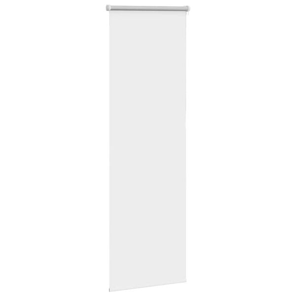 vidaXL Roleta zaciemniająca biała 50x130 cm Szerokość tkaniny 45,7 cm