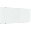 vidaXL Panel kuchenny 2 pcs przezroczysty 120 x 60 cm szkło hartowane