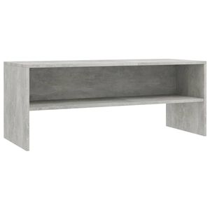 vidaXL Szafka pod TV, betonowy szary, 100x40x40 cm