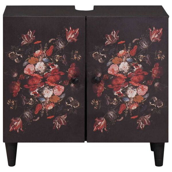 vidaXL Szafka umywalkowa Wielokolorowe 62 x 33 x 58 cm Drewno z mango