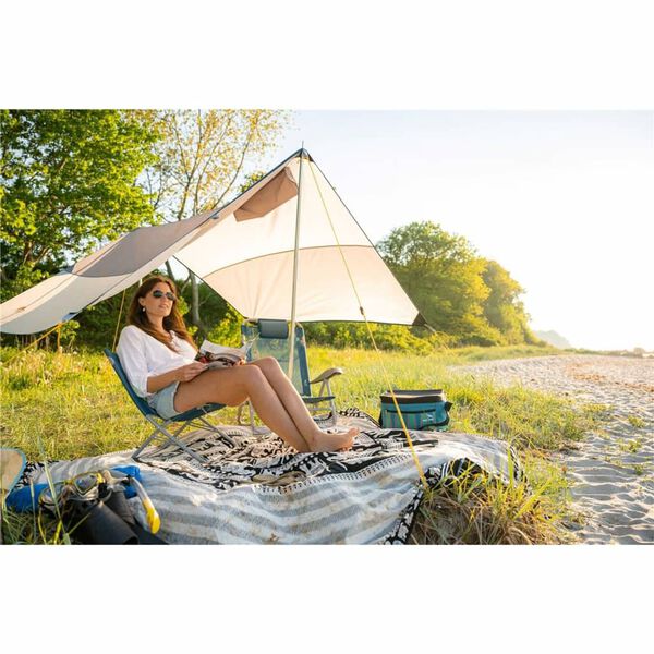 Easy Camp Namiot typu tarp Cliff, 2,6x2 m, szaro-piaskowy