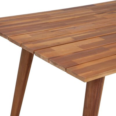 vidaXL Stół z drewna akacjowego brązowy