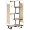 vidaXL Kredens dąb Sonoma 80 x 37.5 x 144 cm Drewno inżynieryjne