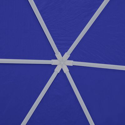 vidaXL Namiot ogrodowy z 6 panelami bocznymi, 2x2 m, niebieski