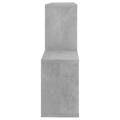 vidaXL Półka ścienna, szarość betonu, 100x18x53 cm, płyta wiórowa