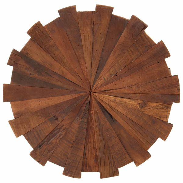 vidaXL Stoliki kawowe, 2 szt., lite drewno z odzysku i żelazo