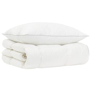 vidaXL Zestaw kołdry 90% z gęsiego puchu FULDA 2 szt. 135 x 200 cm