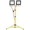 vidaXL Reflektor LED ze stojakiem, 2x100 W, zimne białe światło