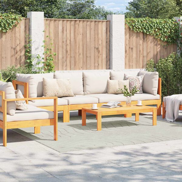 vidaXL Dywany pokojowe Kwadrat PALMERAS Zielony 240 x 240 cm Poliester